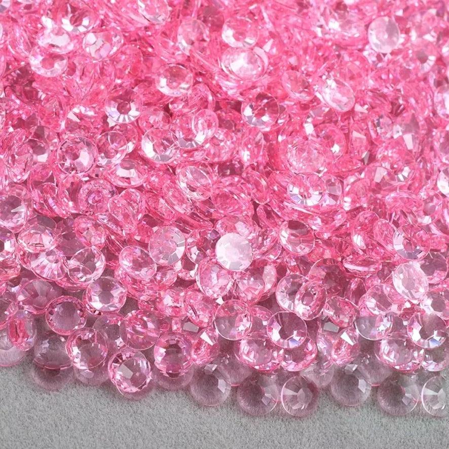 Transparent Pink Non-Hotfix Resin Rhinestone – product image 1
