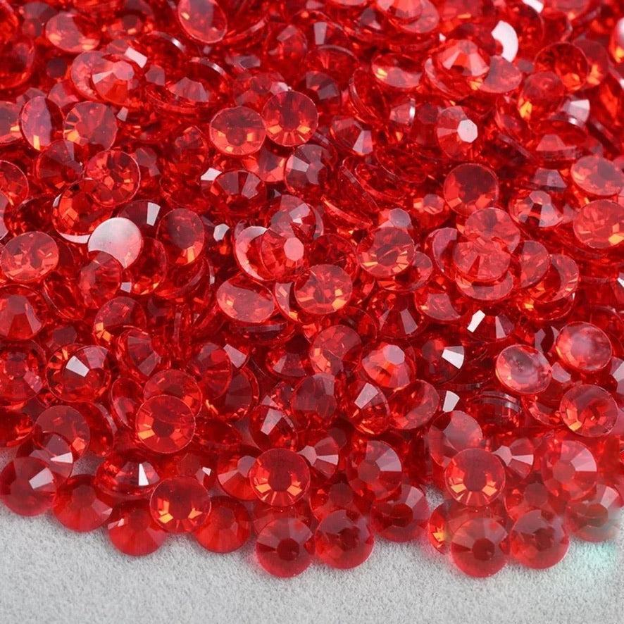 Transparent Siam Non-Hotfix Resin Rhinestone – product image 1