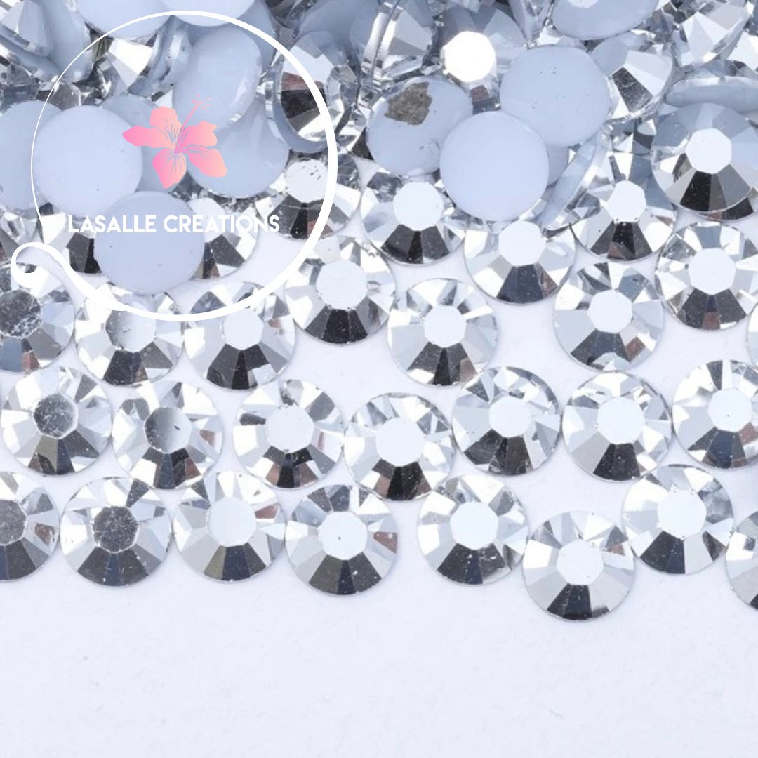 Silver Non-Hotfix Resin Rhinestone - LaSalle Creations