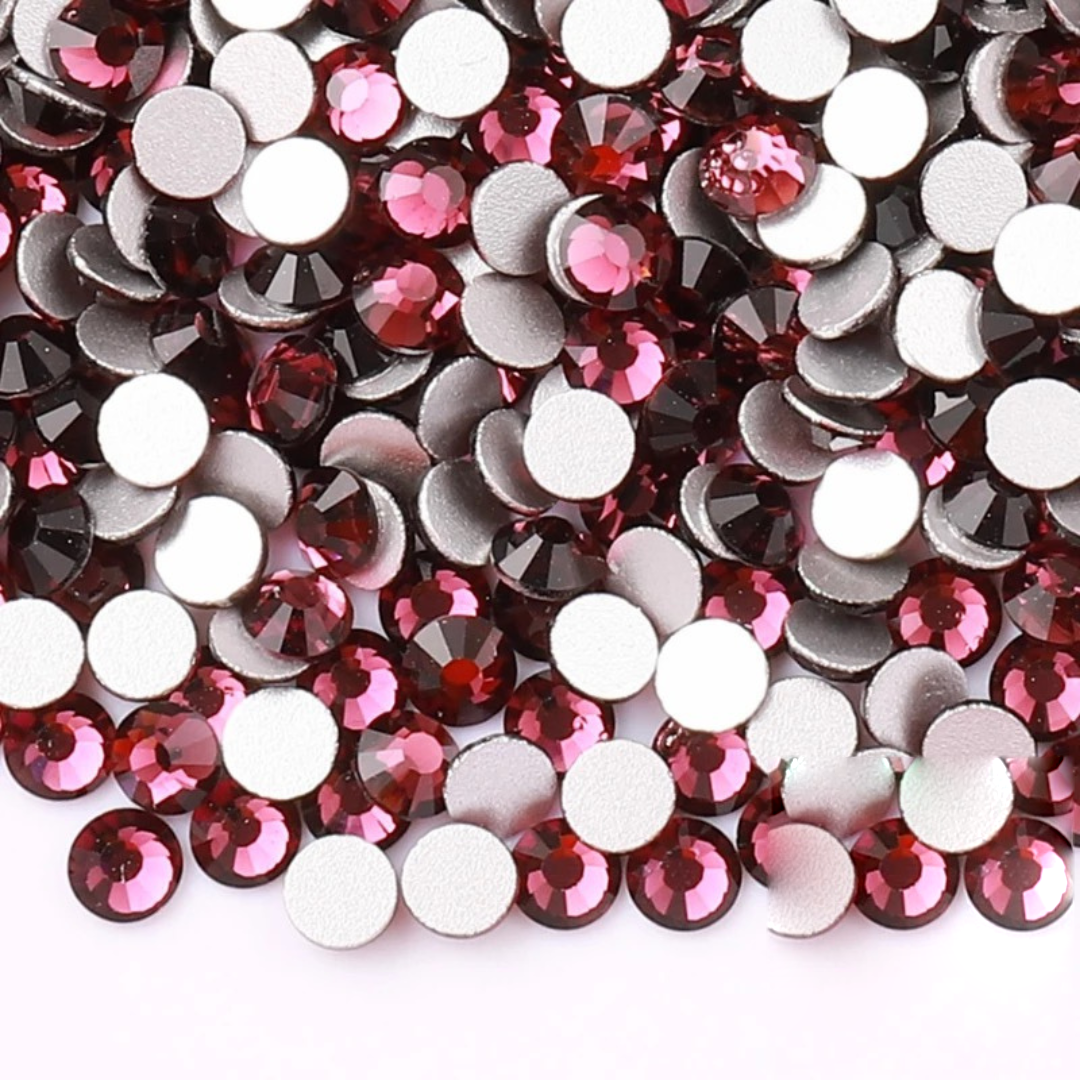 Amethyst Flatback Glass Rhinestone – product image 3