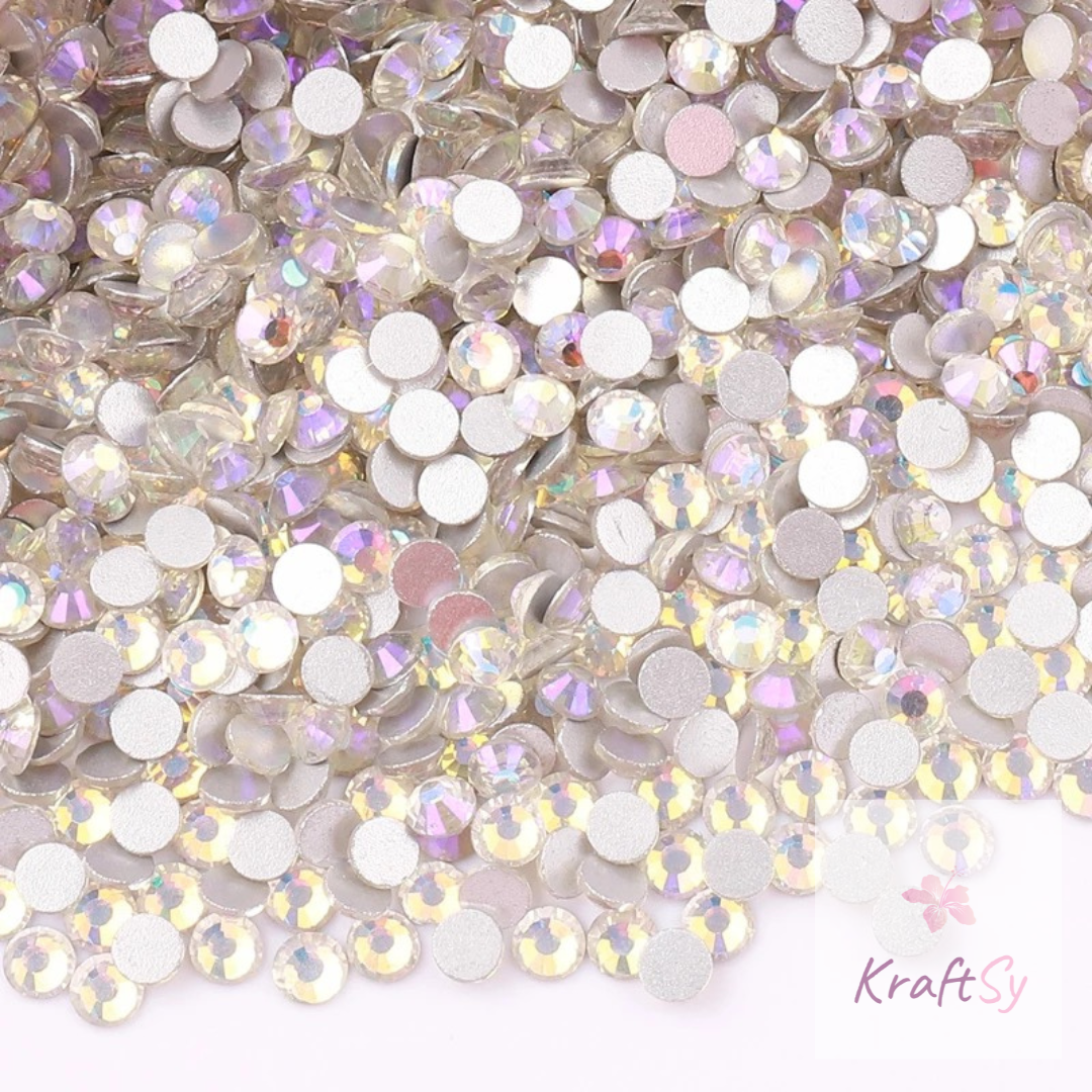 Moonshade Flatback Glass Rhinestone