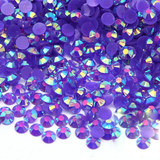 Jelly Amethyst AB Non-Hotfix Resin Rhinestone – product image 1