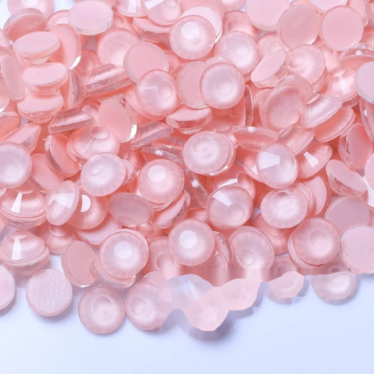 Crystal Electric Light Pink Flatback Glass Rhinestone – product image 1