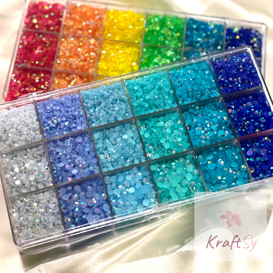 Shades of Blue Bling Kit