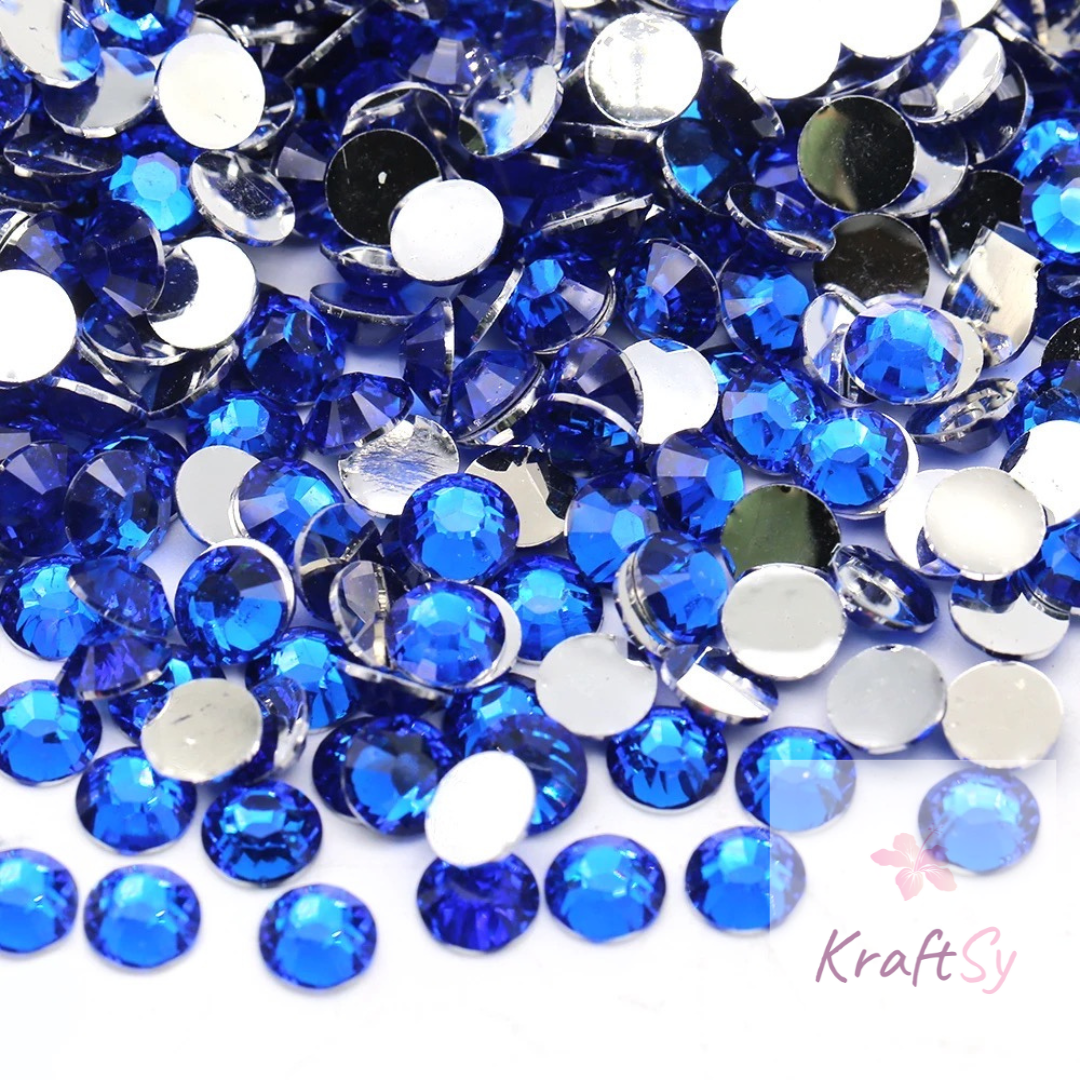 Sapphire Non-Hotfix Resin Rhinestone