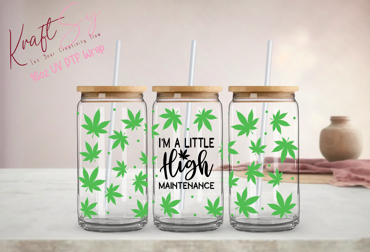 4/20 I am High Maintenance Wrap