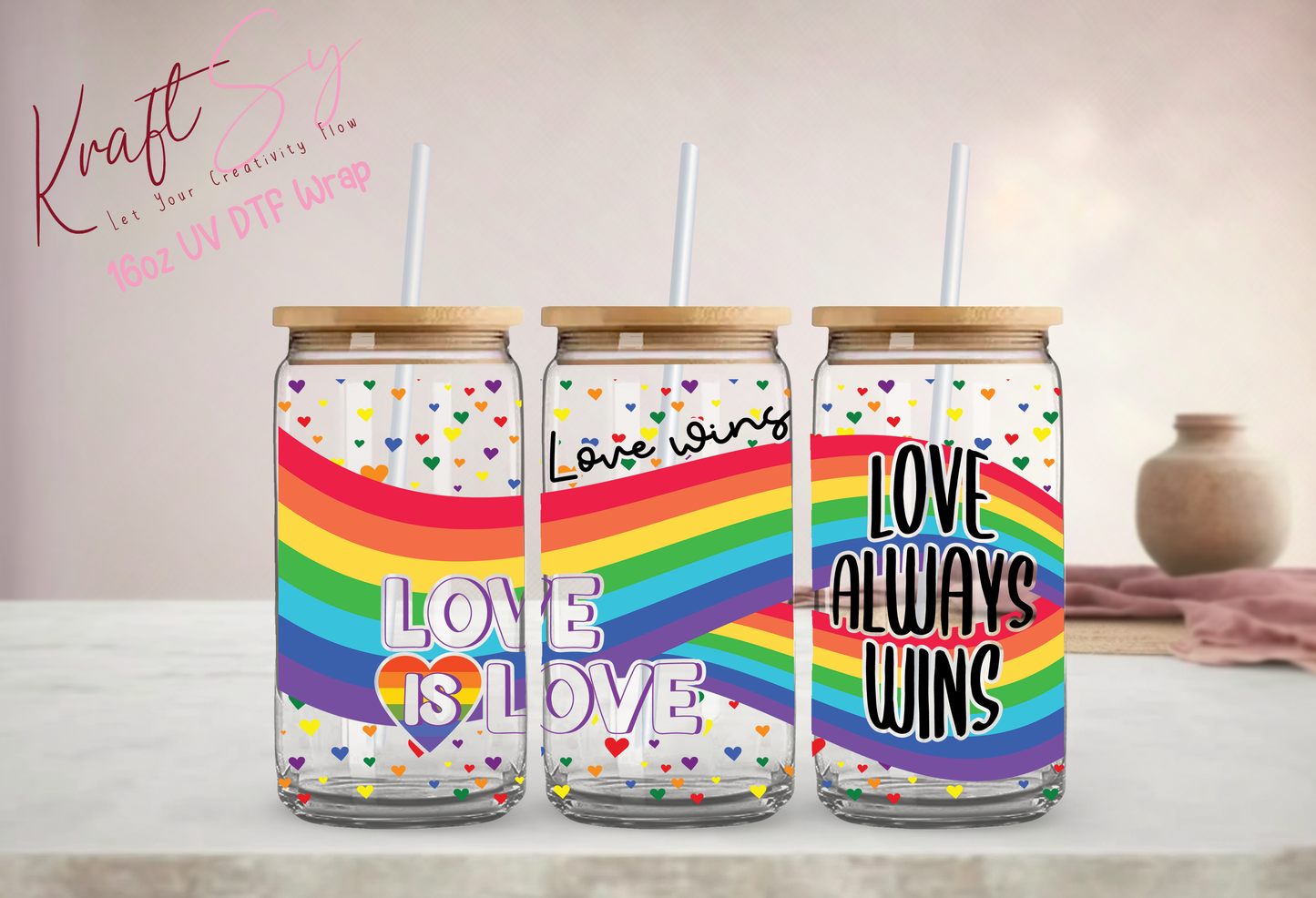 Love Always Wins Wrap