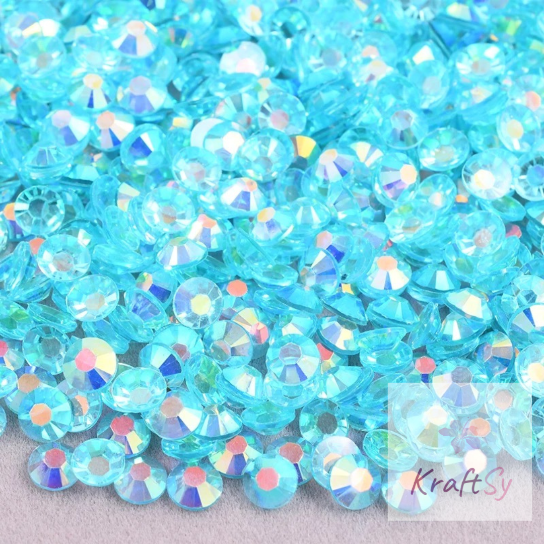 Transparent Aquamarine in Bulk