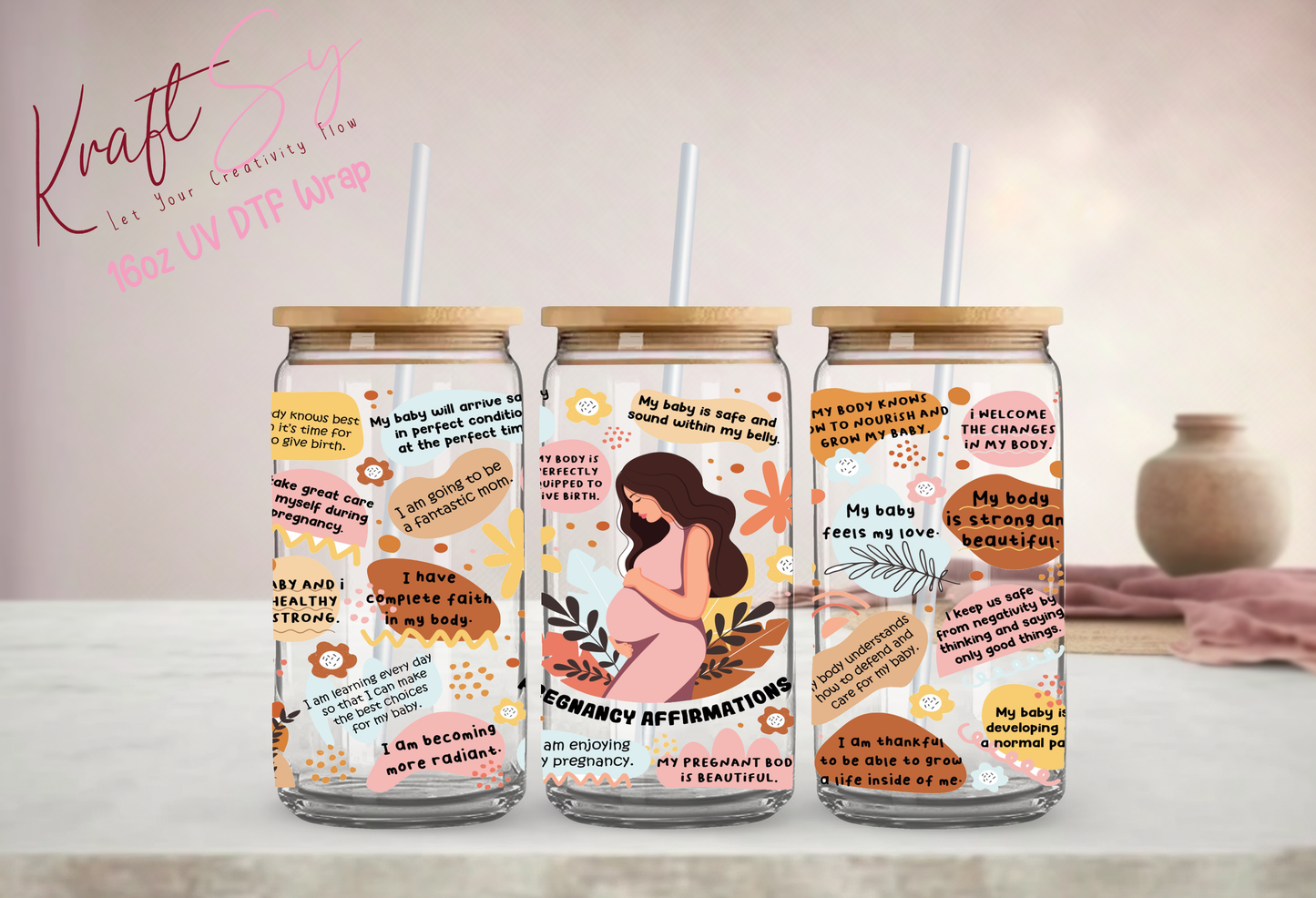 Pregnancy Affirmation Wrap