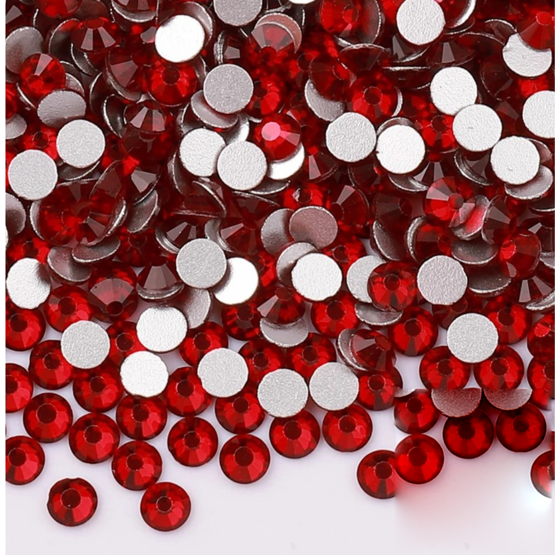 Siam Flatback Glass Rhinestone – product image 3