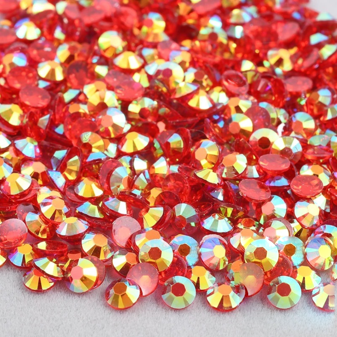 Transparent Siam AB Non-Hotfix Resin Rhinestone – product image 1