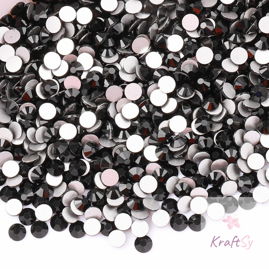 Black Flatback Glass Starter Kit