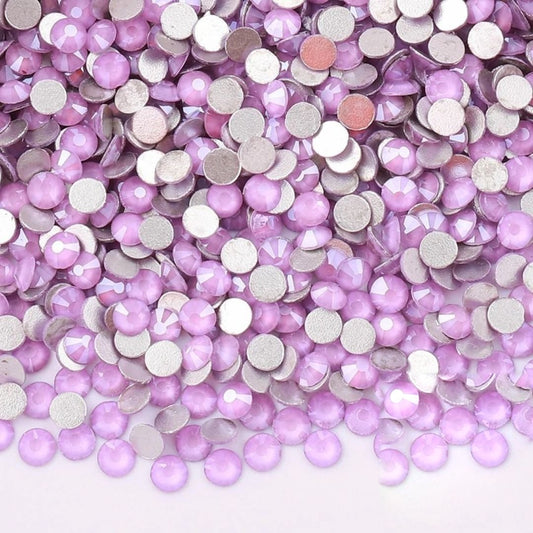 Mocha LightPurple Flatback Glass Rhinestone – product image 1