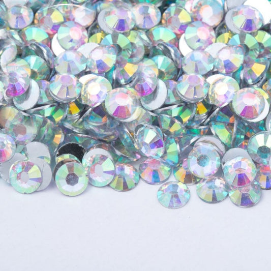 Crystal AB Non-Hotfix Resin Rhinestone – product image 1