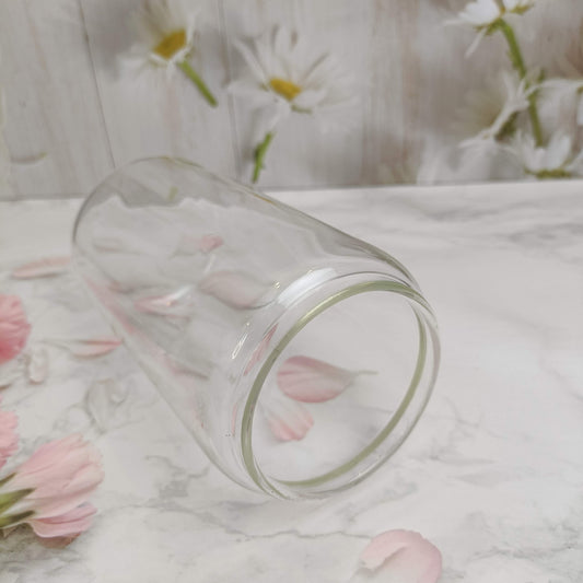 16 0z Clear Beer Can Glass full Set - LaSalle Creations