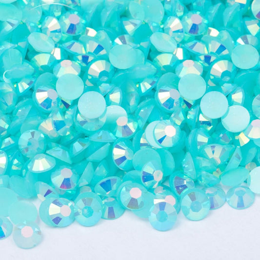Jelly Aquamarine AB Non-Hotfix Resin Rhinestone – product image 1