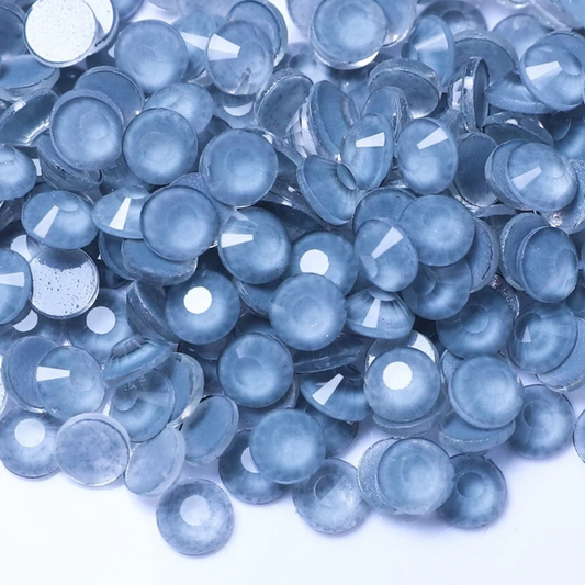 Crystal Electric Light Grey Flatback Glass Rhinestone – product image 1