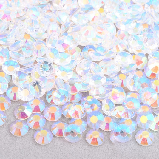 Transparent AB Non-Hotfix Resin Rhinestone – product image 1