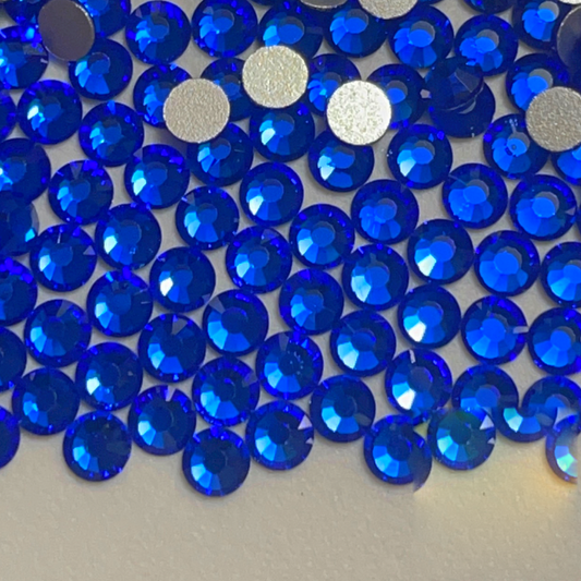 Sapphire Flatback Glass Rhinestone – product image 1