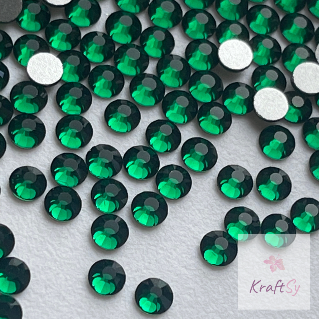 Emerald Flatback Glass Starter Kit