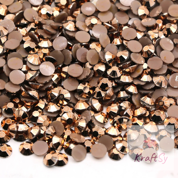 Transparent AB Non-Hotfix Resin Rhinestone - Kraftsy