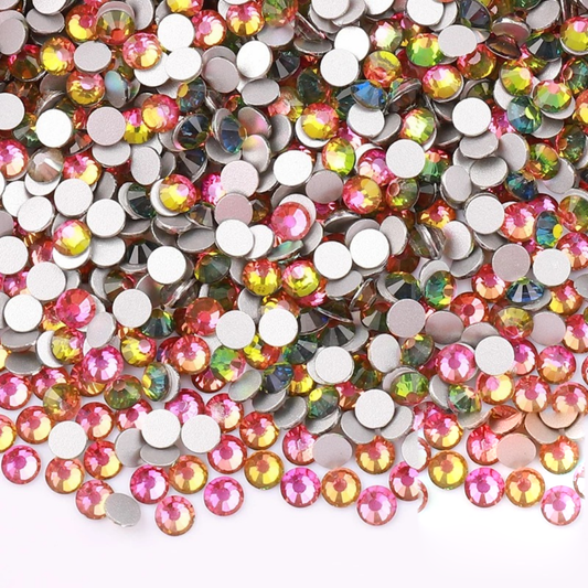Rainbow Flatback Glass Rhinestone – product image 1