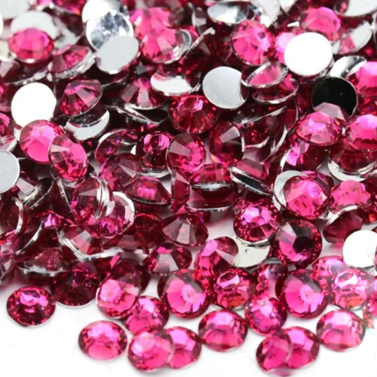 Dark Rose Non-Hotfix Resin Rhinestone – product image 1