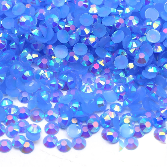Jelly Light Aquamarine AB Non-Hotfix Resin Rhinestone – product image 1