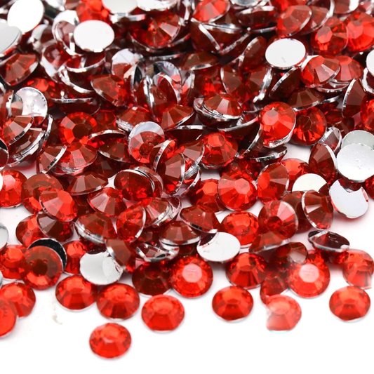 Sun Red Non-Hotfix Resin Rhinestone – product image 1