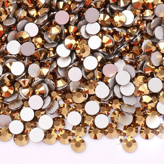Crystal Aurum Flatback Glass Rhinestone – product image 1