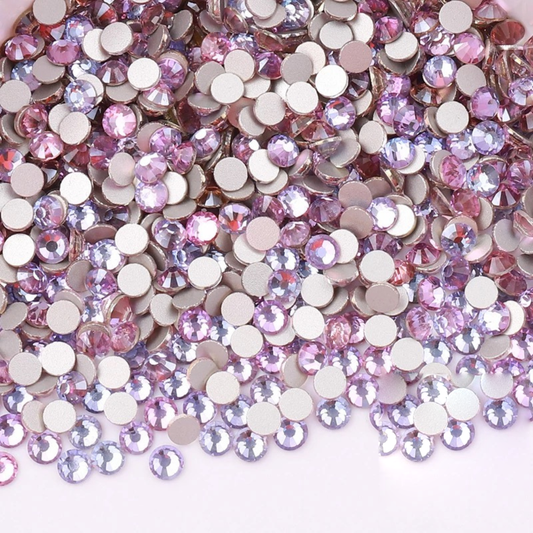 Variation Violet Flatback Glass Rhinestone – product image 1
