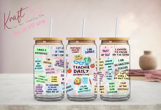 Teacher Daily Affirmation Wrap