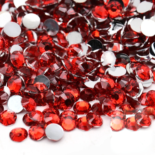 Light Siam Non-Hotfix Resin Rhinestone – product image 1