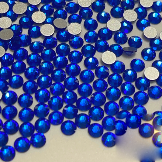 Sapphire Flatback Glass Rhinestone – product image 2