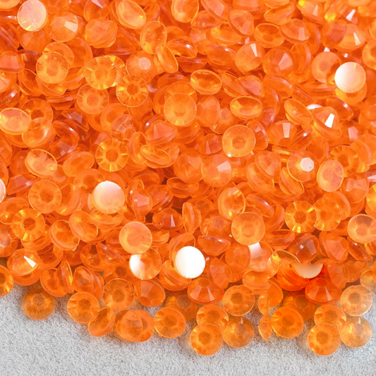 Hyacinth Glow in the Dark Flatback Resin Rhinestone in Bulk – product image 1