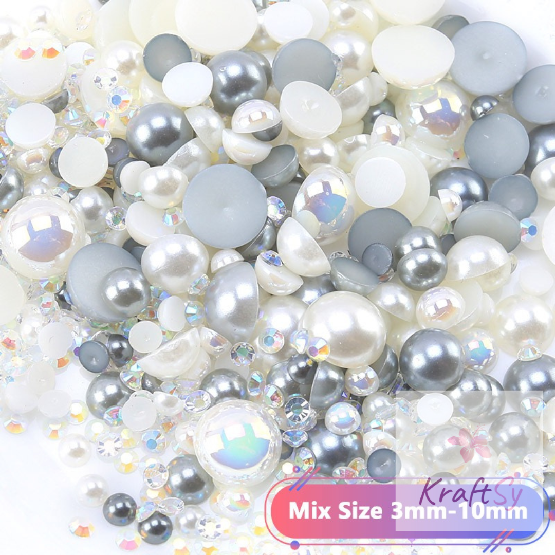 50 Shades of Gray Pearl Mix