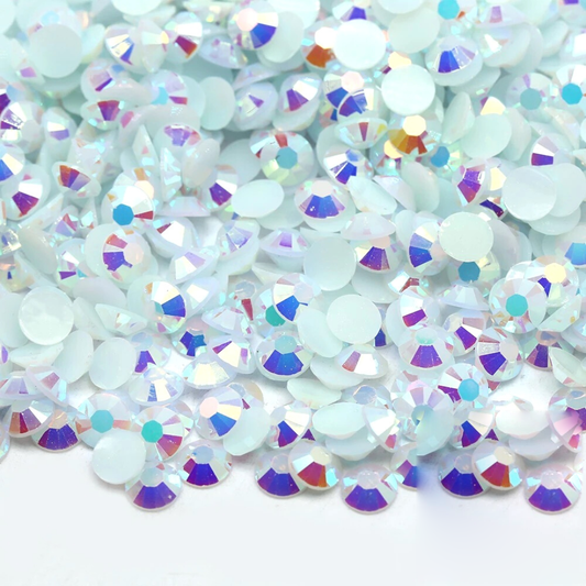 Jelly White AB Non-Hotfix Resin Rhinestone – product image 1