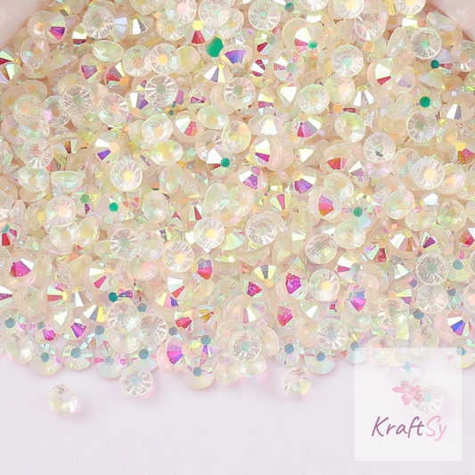 Transparent AB Flatback Glass Starter Kit