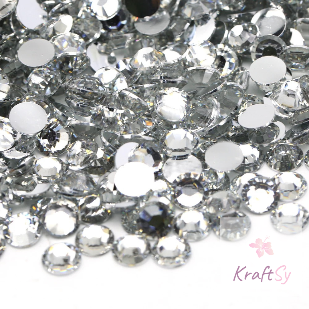 Clear Non-Hotfix Resin Rhinestone