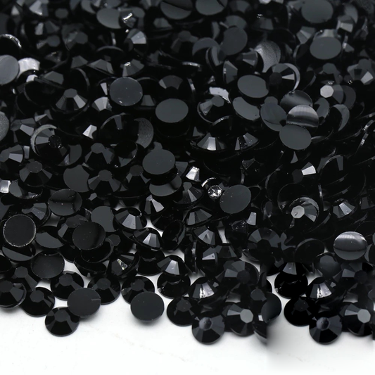 Black Non-Hotfix Resin Rhinestone – product image 1