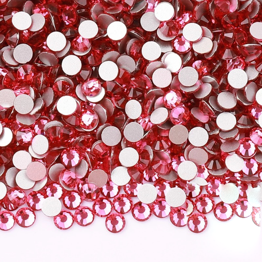 Rose Flatback Glass Rhinestone – product image 1