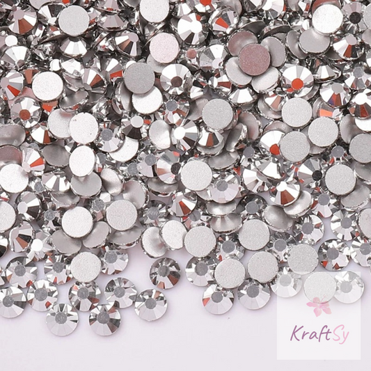 Crystal Labrador Flatback Glass Rhinestone