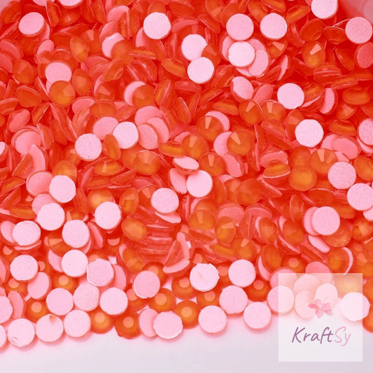 Neon Hyacinth Flatback Glass Non-Hotfix Rhinestone