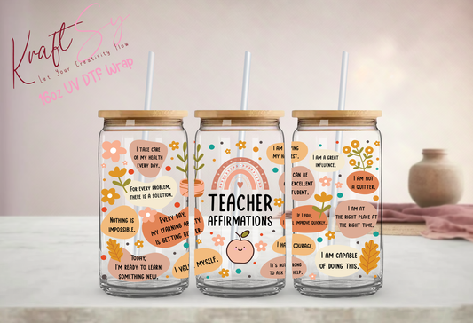 Teacher Affirmation Wrap
