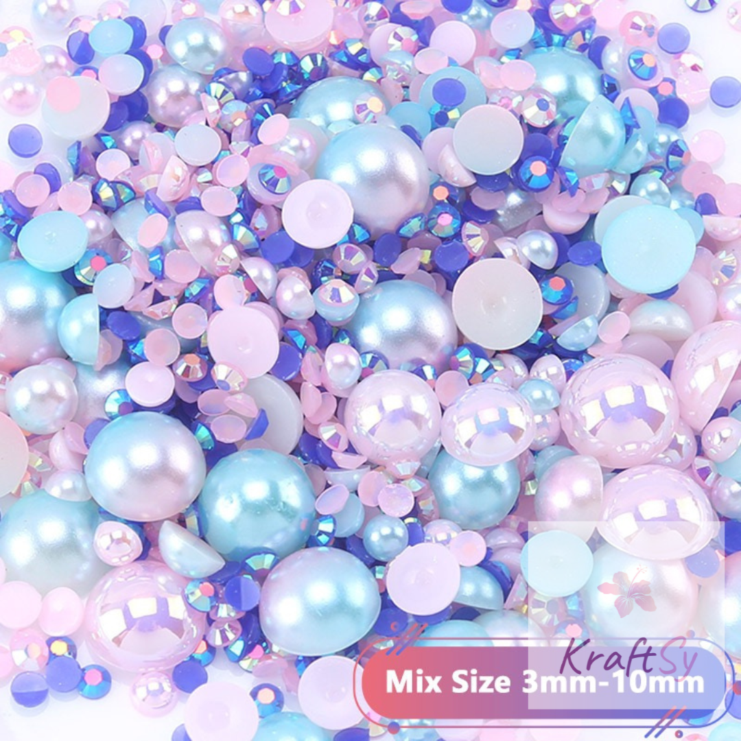 Cotton Candy Pearl Mix