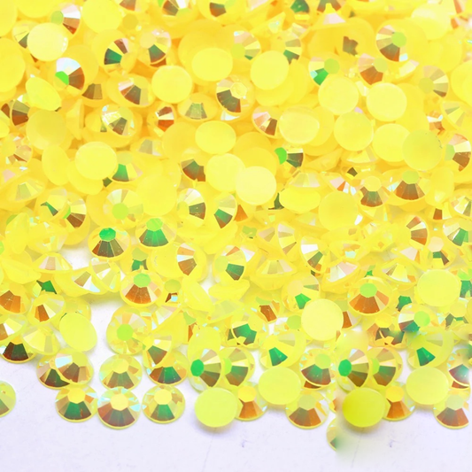 Jelly Citrine AB Non-Hotfix Resin Rhinestone – product image 1