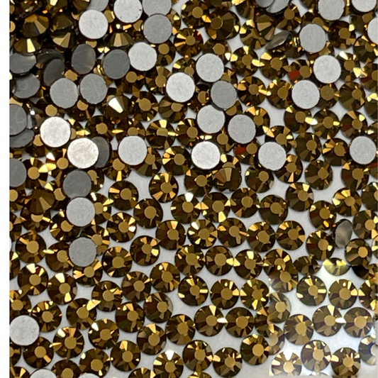 Crystal Aurum Flatback Glass Rhinestone – product image 2